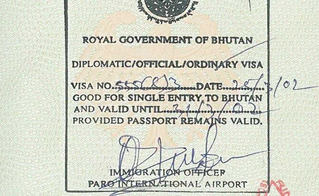 Bhutan Visa