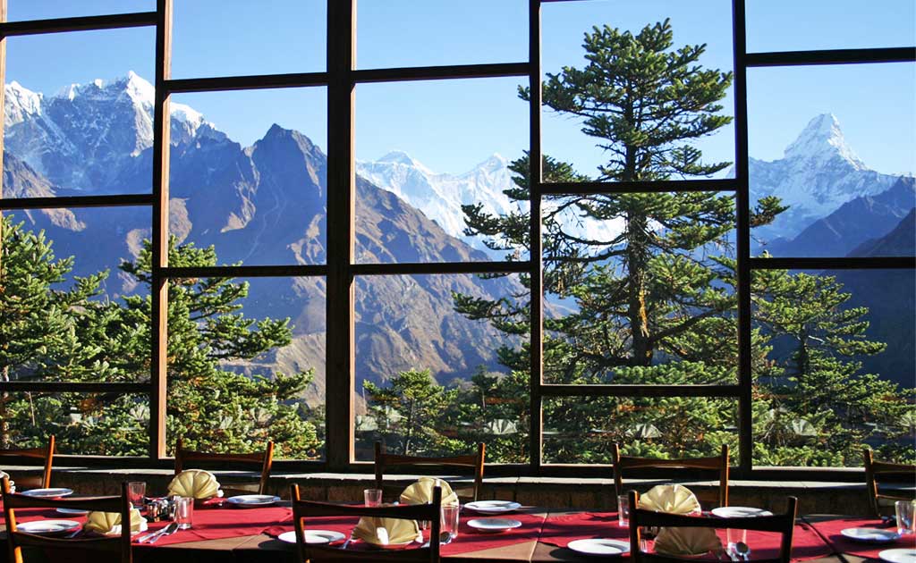 Breakfast at Hotel Everest View