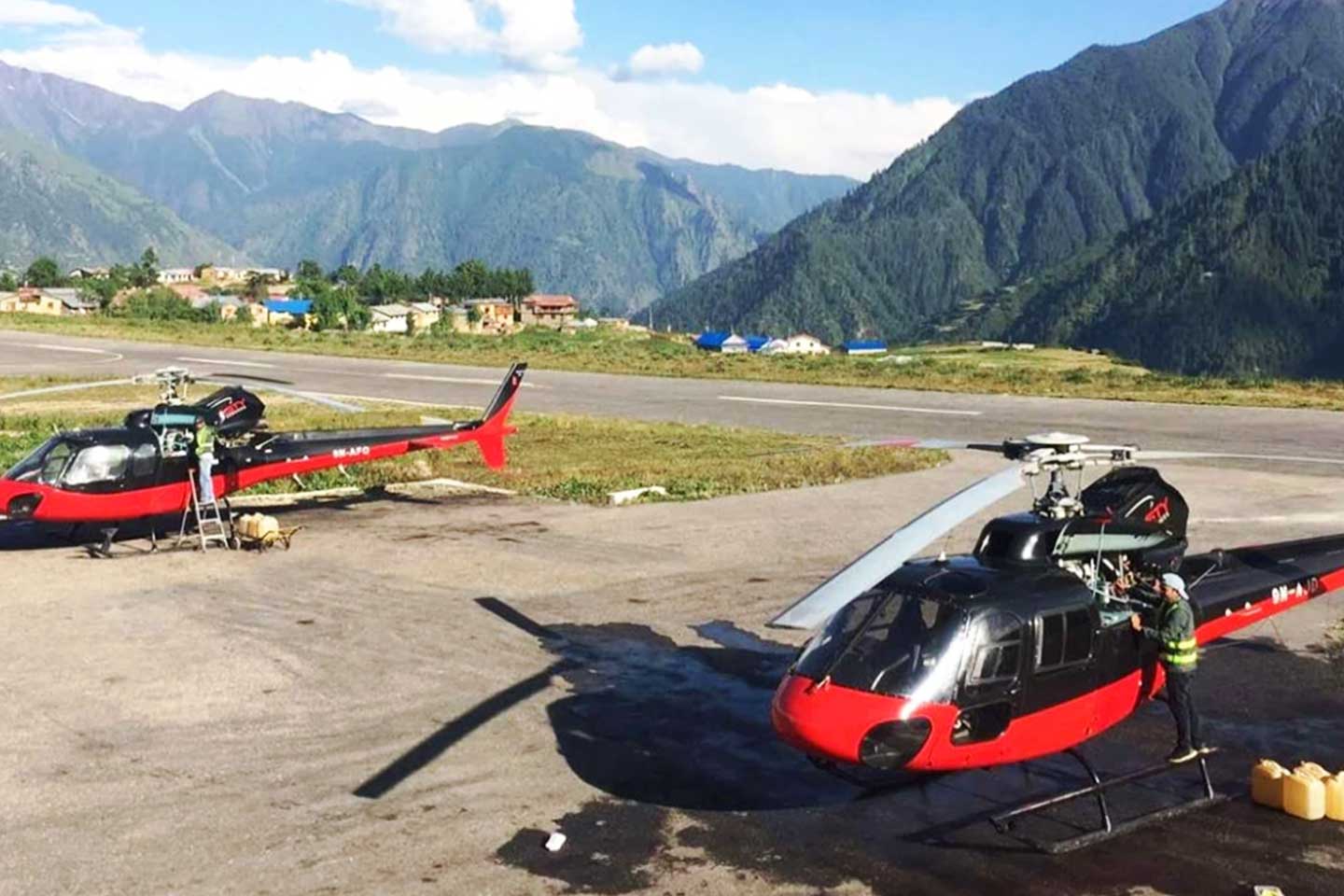 Ramechhap to Lukla Helicopter