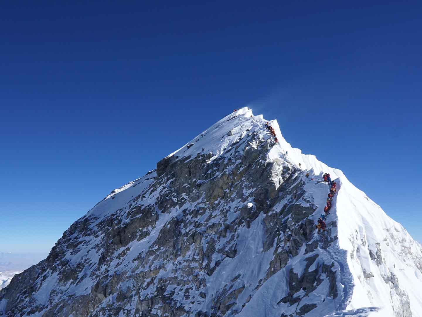 View of Mount Everest during EBC heli tour 