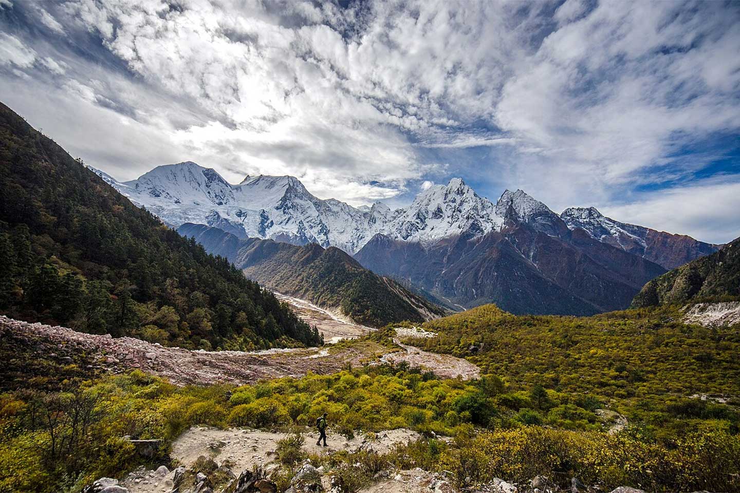 Manaslu Conservation Area in Nepal