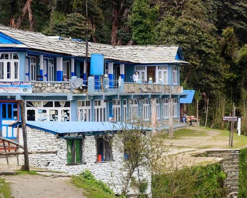 Beautiful Teahouse In Tadapani 