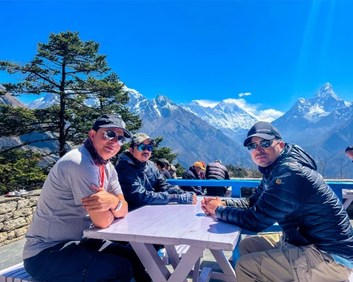 Breakfast At Hotel Everest View 