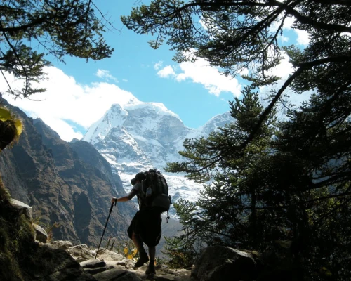 Everest In Spring Season