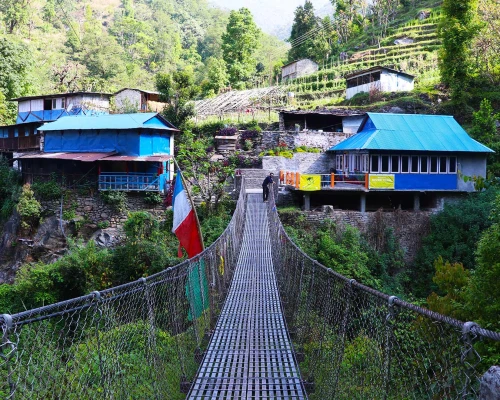 Extension Bridges In Acap Region, Ghorepani Poon Hill Hike 