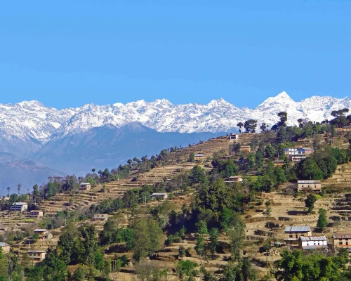 Himalayas View From Nagarkot