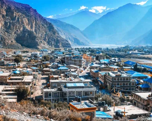 Jomsom Bazaar 