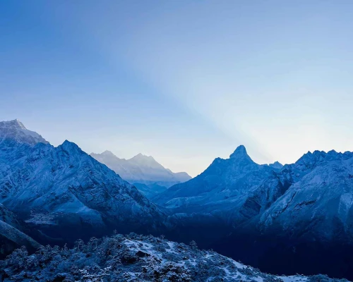 Mount Everest From Hev Photo 