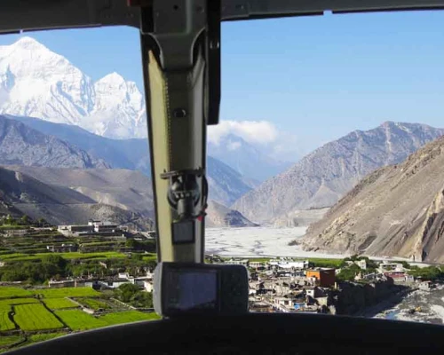 Mustang Helicopter Tour