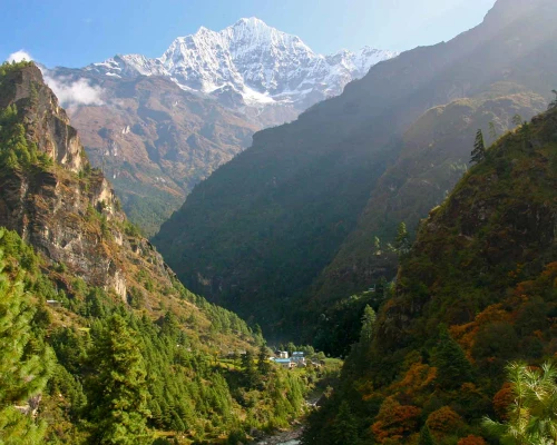 Phadking To Namche Bazaar Trail Everest Base Camp Trek With Helicopter Return