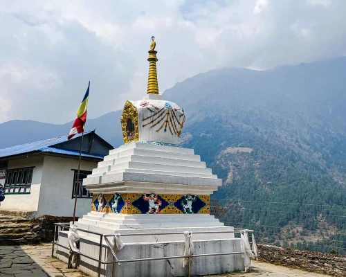 Stupa In Everest Base Camp Trek A