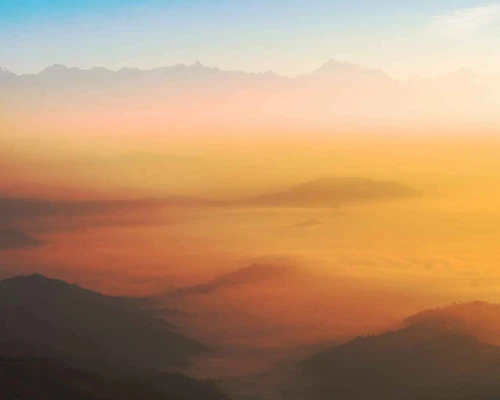 Sunrise View From Nagarkot