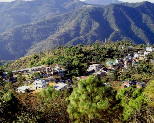 Tahu Village From Thamdanda