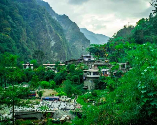 Tatopani Village