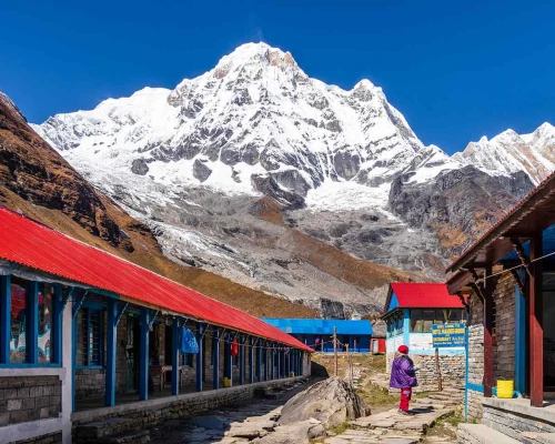 Tea House In Annapurna Base Camp