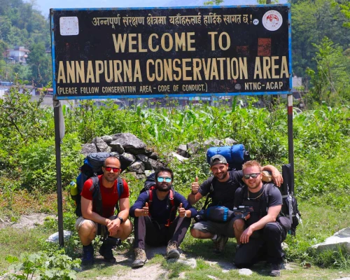 Welcome To Annapurna Conservation Area, Poon Hill Trek